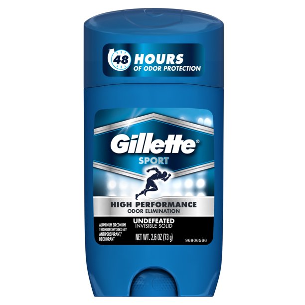 Gillette Sport Invisible Solid Antiperspirant & Deodorant, Undefeated