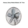 thumbnail image 4 of Optimus F-6218 16 Pouces Réglable Hauteur Rétro Oscillant Piédestal Ventilateur, Bronze, 4 of 4