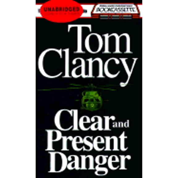 Pre-Owned Clear and Present Danger (Audiobook On Cassette Tape) by Tom Clancy, J C Howe, J Charles