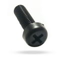 thumbnail image 5 of Mean Mug Auto 21149-121619A 30x Nylon License Plate Screws M6-1.0 x 20mm Phillips Pan Head Style - Black Fits select: 1990-2021 FORD F150, 1999-2021 CHEVROLET SILVERADO, 5 of 7