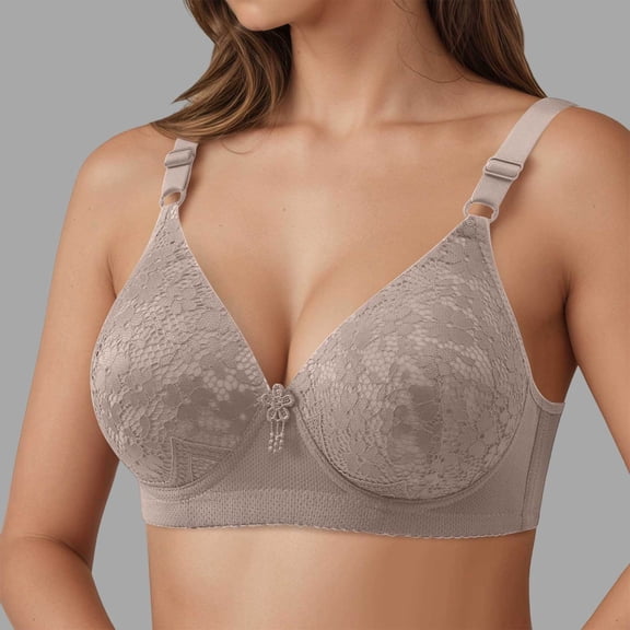 HUAXUN Wireless Bras No Underwire Bra Comfy Soft Yoga Bralette Comfortable Bra with Breathable Design