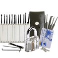 thumbnail image 1 of Home Tool Pick Lock Set Professional Edition with Practice Pick Lock Guide Card Kit Pick Lock Black Handbag Compatible Locker Tool Kit 20 Pieces [XH], 1 of 5