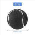 thumbnail image 4 of 16 Piezas Pelota de Tenis Precortada para Patas de Muebles y ProteccióN del Piso, Cubierta de Almohadilla de Fieltro Resistente y Duradera, Negro, 4 of 9