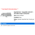 thumbnail image 2 of Head Bolt Set - Compatible with 2011 - 2016 Mini Cooper Countryman 2012 2013 2014 2015, 2 of 2