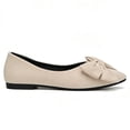thumbnail image 3 of CHICVOMEY Pointed Toe Flats for Women Flats with Bow Comfortable Slip on Ballet Flats for Causal & Dress Shoes, 3 of 8