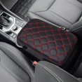 thumbnail image 2 of Monrand Universal Center Console Armrest Pad,Car Center Console Cover PU Car Armrest Cover Fit for Most Vehicles Car, 2 of 5