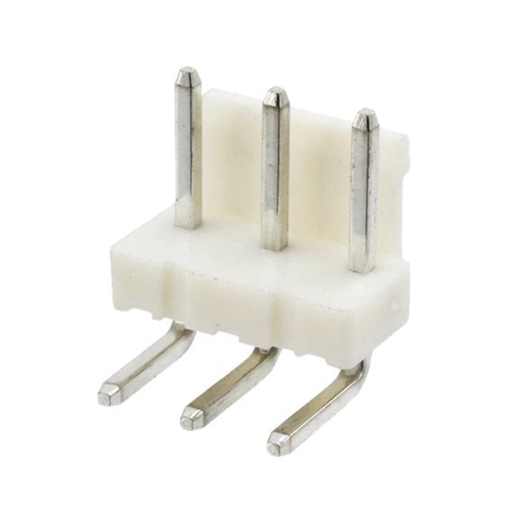 Pack of 4 1744048-3 Connector Header Through Hole, Right Angle 3 position 0.200 (5.08mm) :RoHS