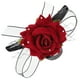 thumbnail image 1 of Pinza para el pelo con forma de rosa y lazo de encaje para mujer, ideal para cabello grueso y fino., 1 of 5