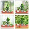 thumbnail image 4 of Bandeja de soporte para maceta, bandeja de plástico reutilizable para maceta, platillo para plantas, contenedor para maceta, 3 uds., 4 of 5