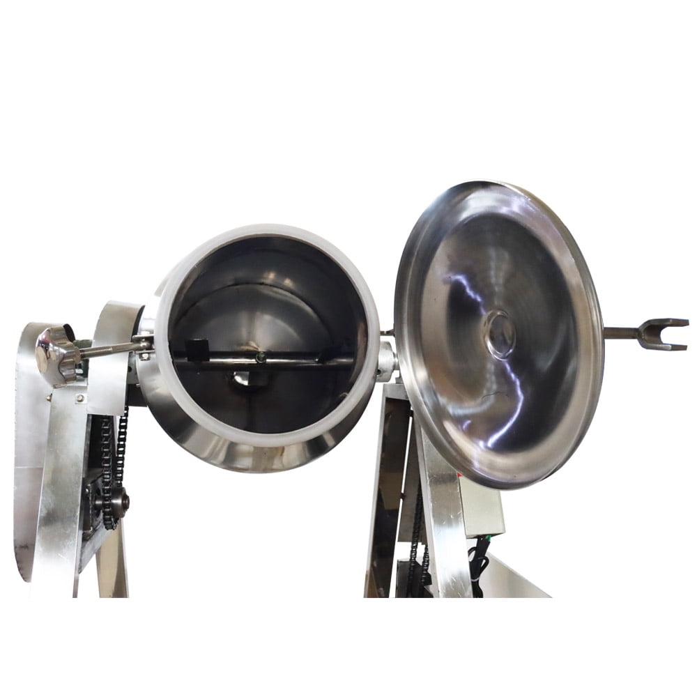 60L Drum Dry Powder Mixer Metal Metallurgy Powder Blender Particle Mixing Machine 110V Stainless Steel