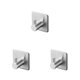 thumbnail image 1 of Gancho de acero inoxidable Wosthever percha para sombrero de pared dormitorio baño organizador de ducha plateado, 1 of 6
