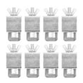 thumbnail image 2 of 8Pcs Silver Color Butt Welding Clamp Aluminum Alloy Auto Body Panel Welding Butterflies Clamp Kit, 2 of 14