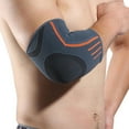 thumbnail image 3 of 1 Pce Support de Coude de Sport Basketball Tricoté Élastique Protecteur Bras, 3 of 9