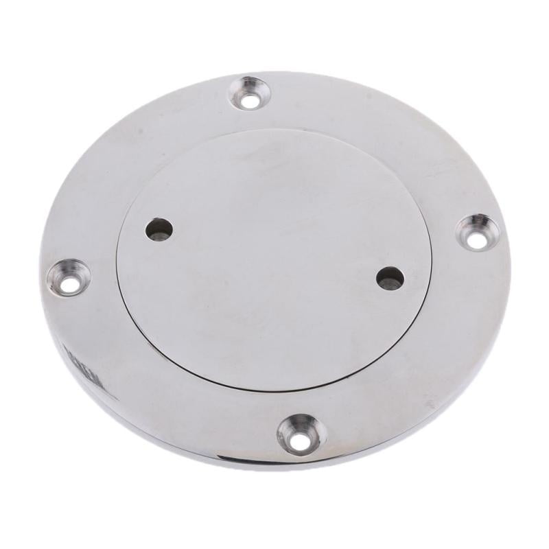 1 Piece Marine Boat Deck Plate Stainless Steel Marine Boat Inspection