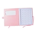 thumbnail image 3 of MERIGLARE False Eyelash Storage Book Dustproof Makeup Display Compact Lashes Container Pink, 3 of 9