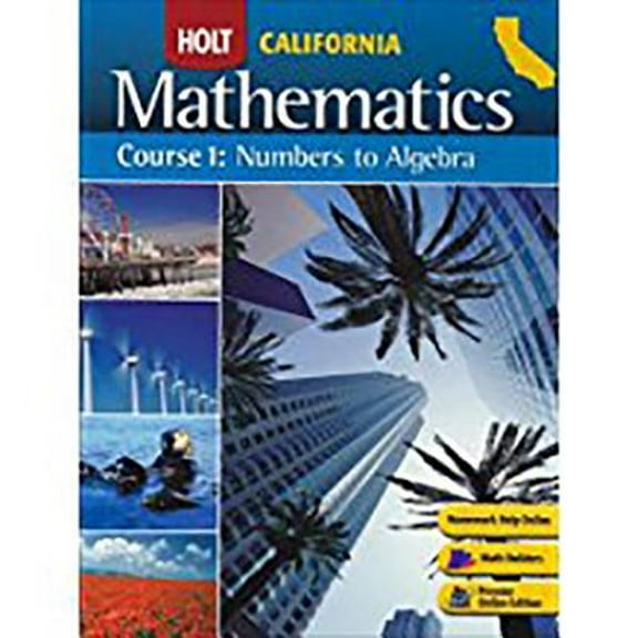 Holt Mathematics: Student Edition Course 1 2008 Hardcover