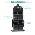 thumbnail image 3 of Interruptor de ventana eléctrica delantero izquierdo único para Honda Civic 4 puertas 2001-2005 No.35750S5AA02ZA, 3 of 7
