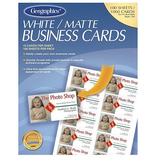 Geographics Royal Brites Business Cards