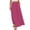 03 Hot Pink, variant on Fewfanhot Women's Skirts Summer Casual Elegant Tiered Maxi Skirt High Waisted A Line Flowy Long Skirts with Pockets