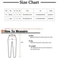 thumbnail image 3 of QUINDOS Comfortable Pants for Women Wide Leg High Waisted Long Casual Pants Pull on Straight Fit Trousers, 3 of 3