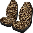 thumbnail image 5 of Pzuqiu Retro Shimmering Leopard Print Automobile Seat Cover Sets Full Set Car Seat Covers, Lightweight Easy to Install Car Seat Covers Full Set, 5 of 10