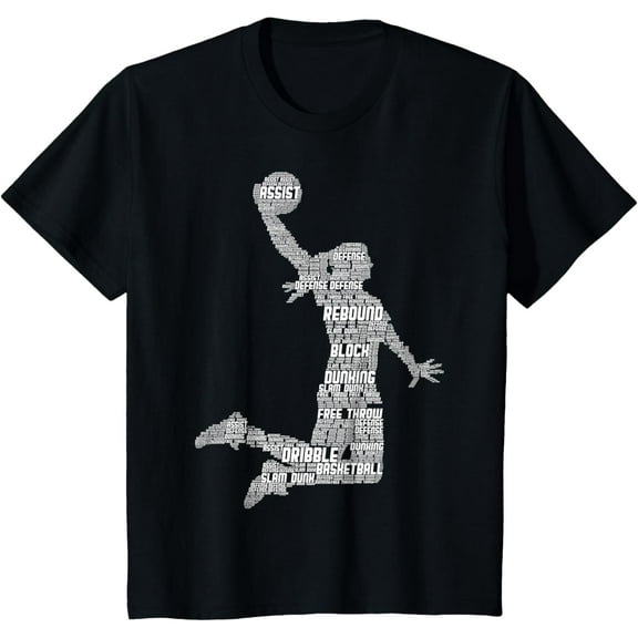 Funny Basketball Kids Girls T-Shirt