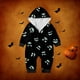 thumbnail image 1 of Family Halloween Pjs Matching Sets Halloween Print Long Sleeve Zippered One Piece Pajama Hooded Jumpsuit Winter Halloween Pjs Family Set, 1 of 4