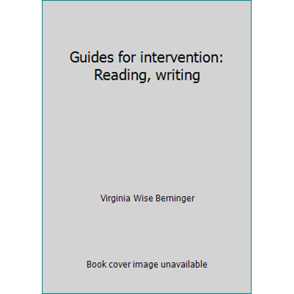 Pre-Owned Guides for intervention: Reading, writing (Paperback) 0158660919 9780158660912