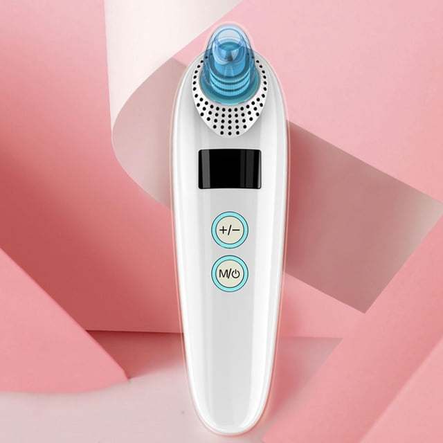 Aspiradora removedora de espinillas, limpiador de faciales Punti neri eléctrico para el acné, 3 potencia de succión , herramienta extract Colcomx Removedor de espinillas al vacío