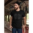 thumbnail image 2 of Alien Sun Design T-Shirt Men -Image by Shutterstock, Male Large, 2 of 4