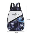 thumbnail image 4 of LJNYFDC Tennis Bag Junior Tennis Racket Bag Waterproof High Capacity Compartmentalized Oxford Case for Badminton Rackets and Outdoor Sports, 4 of 6