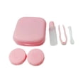 thumbnail image 1 of CUITING Contact Lens Case Lens Case Contact Cases Protective Design Convenient Carry Contact Lens Storage Supplies Blue, 1 of 4
