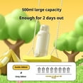 thumbnail image 2 of Portable Bottle Warmer for Travel, Fast Heating in for Breast Milk and Formula, with LED Display, Large Capacity, Baby Bottle Warmer with Temperature Control, 2 of 5