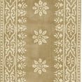 thumbnail image 3 of Martha Stewart Gracious Garden Geometric Bordered Wool Area Rug, Spud, 5' x 8', 3 of 7