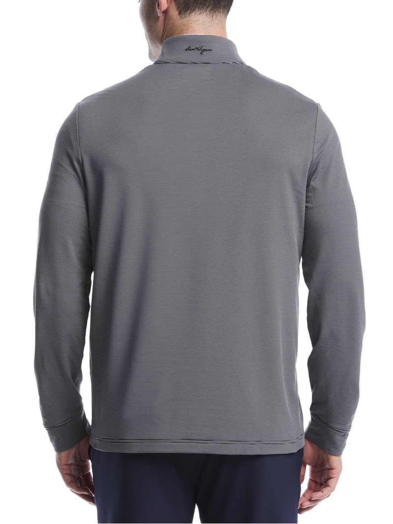 Ben Hogan Men's & Big Men's Performance Long Sleeve Feeder Stripe