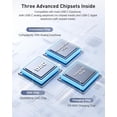 thumbnail image 2 of BENFEI USB C Splitter 1 in 2 Out Dual USB C Audio Jack Adapter with 60W Fast Charging, Type C Audio Headphone Compatible with iPhone 16/16 Pro/Pro Max, Samsung Galaxy S25/S24/S23 iPad Pro, Pixel 9, 2 of 8