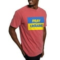 thumbnail image 4 of CafePress - Pray For Ukraine T Shirt - Mens Comfort Colors Shirt, 4 of 5