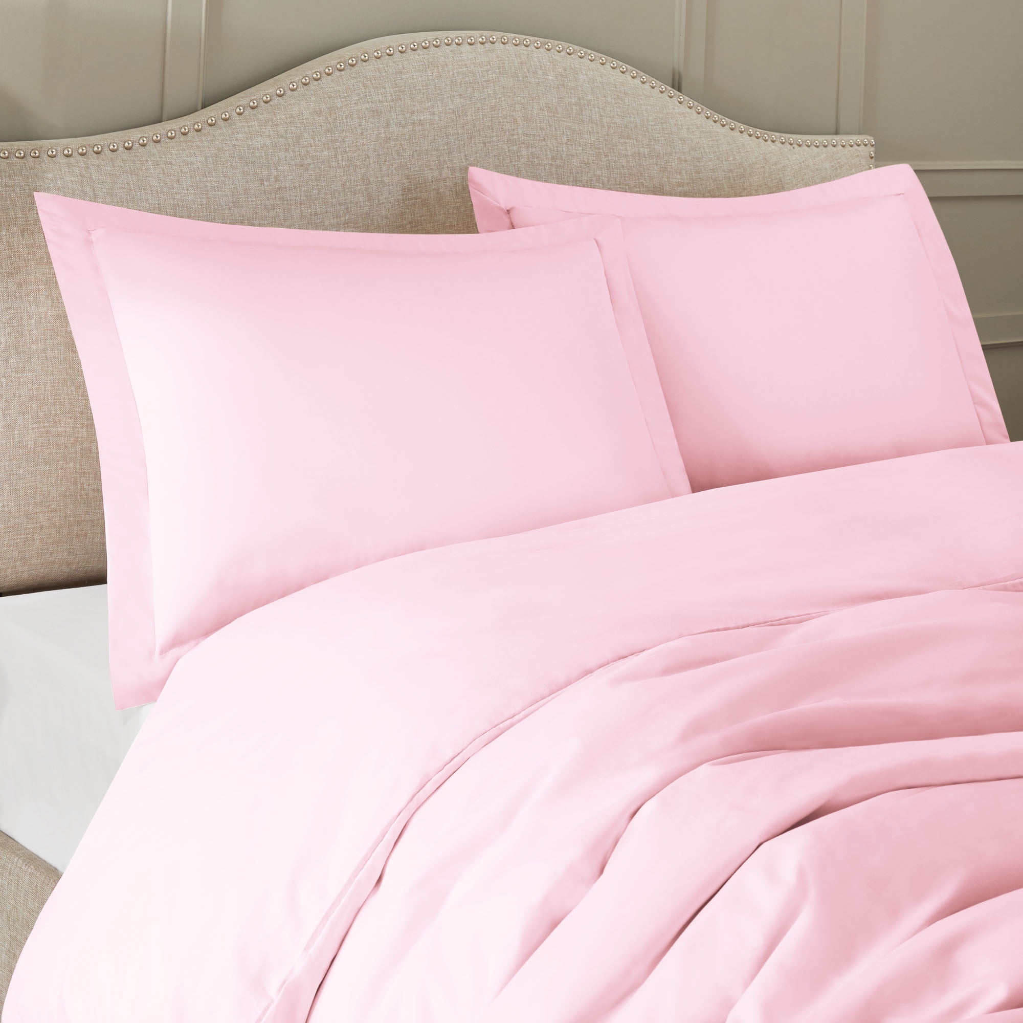 Pottery Barn Teen Flower Chain Duvet Cover pillowcase Bright Pink Full Queen 3pc 