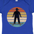 thumbnail image 4 of Inktastic Skateboarding Retro Sunset Skateboarder Boys Baby Bodysuit, 4 of 5