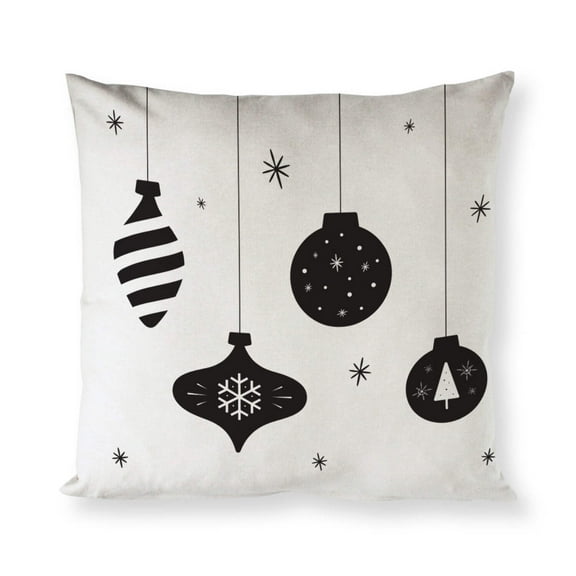 Hanging Ornament Christmas Holiday Pillow Cover