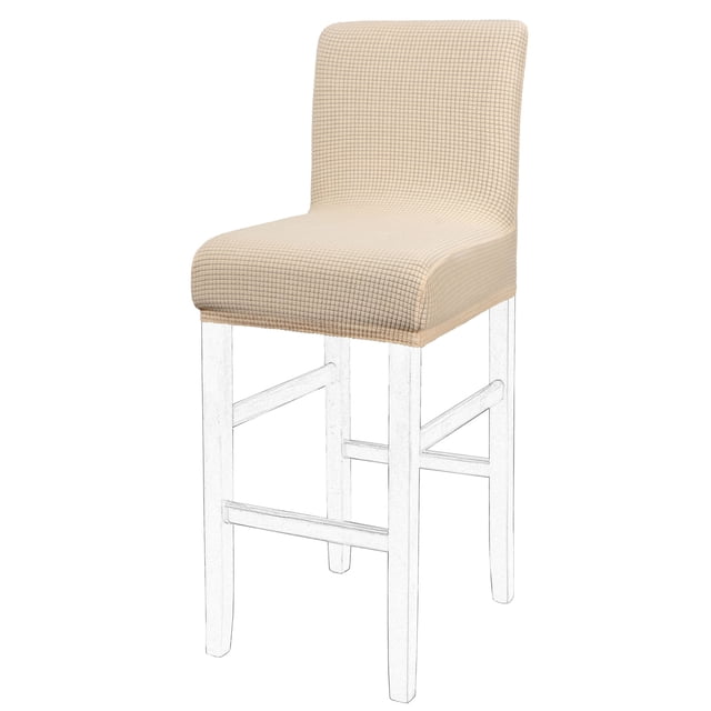 PiccoCasa Stretch Bar Stool Covers for Counter Height Side Chair Slipcovers