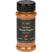 Kiva Gourmet Smoked, Ghost Chili Pepper Powder - Vegan, Non-GMO