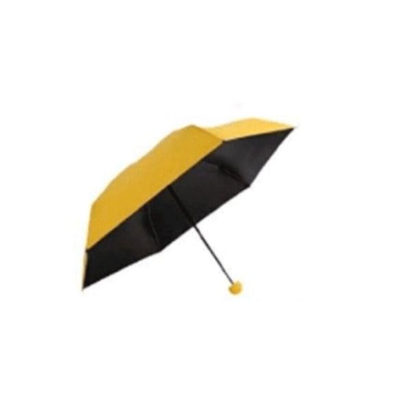 US 1 Pcs Mini Compact Umbrella Windproof Travel Sun Rain Capsule UV Protection