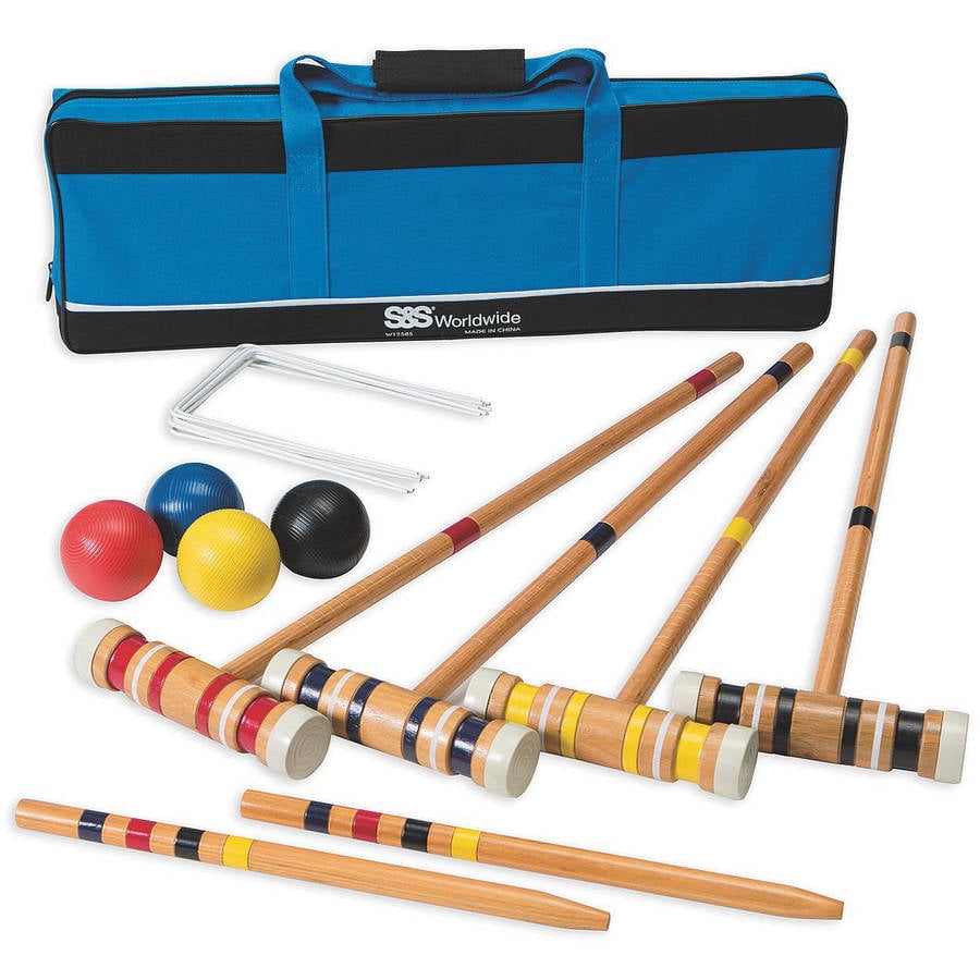 Recreational 4 Player Croquet Set