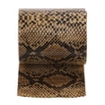 thumbnail image 4 of Almencla Simulation Snake Skin Fishing Rod Handle Leather Decoration Accessory Yellow, 4 of 8