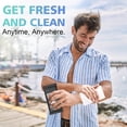 thumbnail image 6 of 300 count Ultra Thick Soft Large  Wipes Individually Wrapped(7.87" x 9.45"),Shower Wipes for Adults Bathing No Rinse,Personal Cleansing Wipes for Travel Gym,Bulk Deodorant for Homeless., 6 of 6