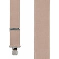 thumbnail image 2 of Suspender Store 2 Inch Wide Clip Suspenders - TAN 48" for 5'9" to 6'2" tall, 2 of 4
