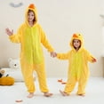 thumbnail image 2 of Glisme Boys Romper Winter Warm Hooded Jumpsuit For Baby Children Animal Pajamas Lovely Playsuit Yellow, 2 of 3