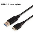 thumbnail image 3 of HLONK 2-Pack Micro USB 3.0 Cable (Micro USB 3 Cable A to Micro B) in Black 1.3 Feet, 3 of 7