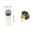 thumbnail image 2 of Uxcell 13mm Dia Screwing Billiard Pool Cue Tips with Cue Stick Ferrules Grey 20 Set, 2 of 5